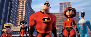 Figure 2, the lighting in this shot from 'The Incredibles' (2004) lets the audience know its set outdoors. Retrieved from http://sundaymovies.net/2015/03/08/the-incredibles-2004/
