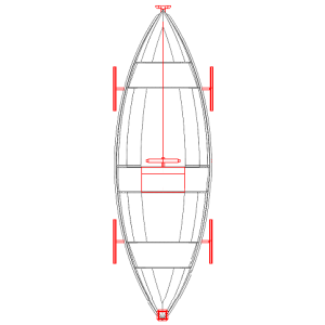 Top View of the blueprint